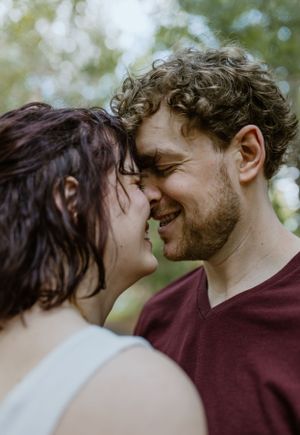 Oakfield Provincial Park Engagement session, Halifax Nova Scotia - Charlotte Buckle Photography