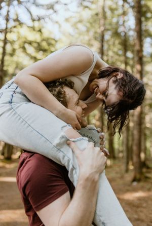 Oakfield Provincial Park Engagement session, Halifax Nova Scotia - Charlotte Buckle Photography