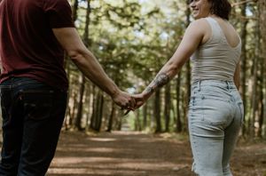 Oakfield Provincial Park Engagement session, Halifax Nova Scotia - Charlotte Buckle Photography