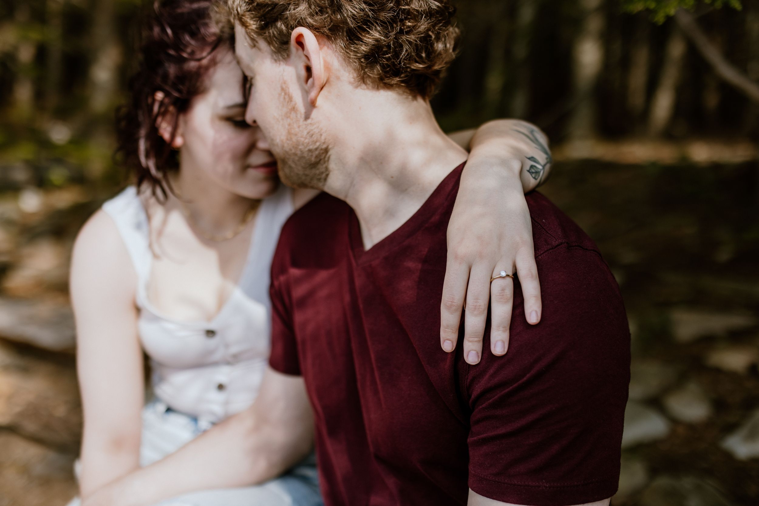 Oakfield Provincial Park Engagement session, Halifax Nova Scotia - Charlotte Buckle Photography