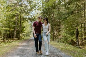 Oakfield Provincial Park Engagement session, Halifax Nova Scotia - Charlotte Buckle Photography