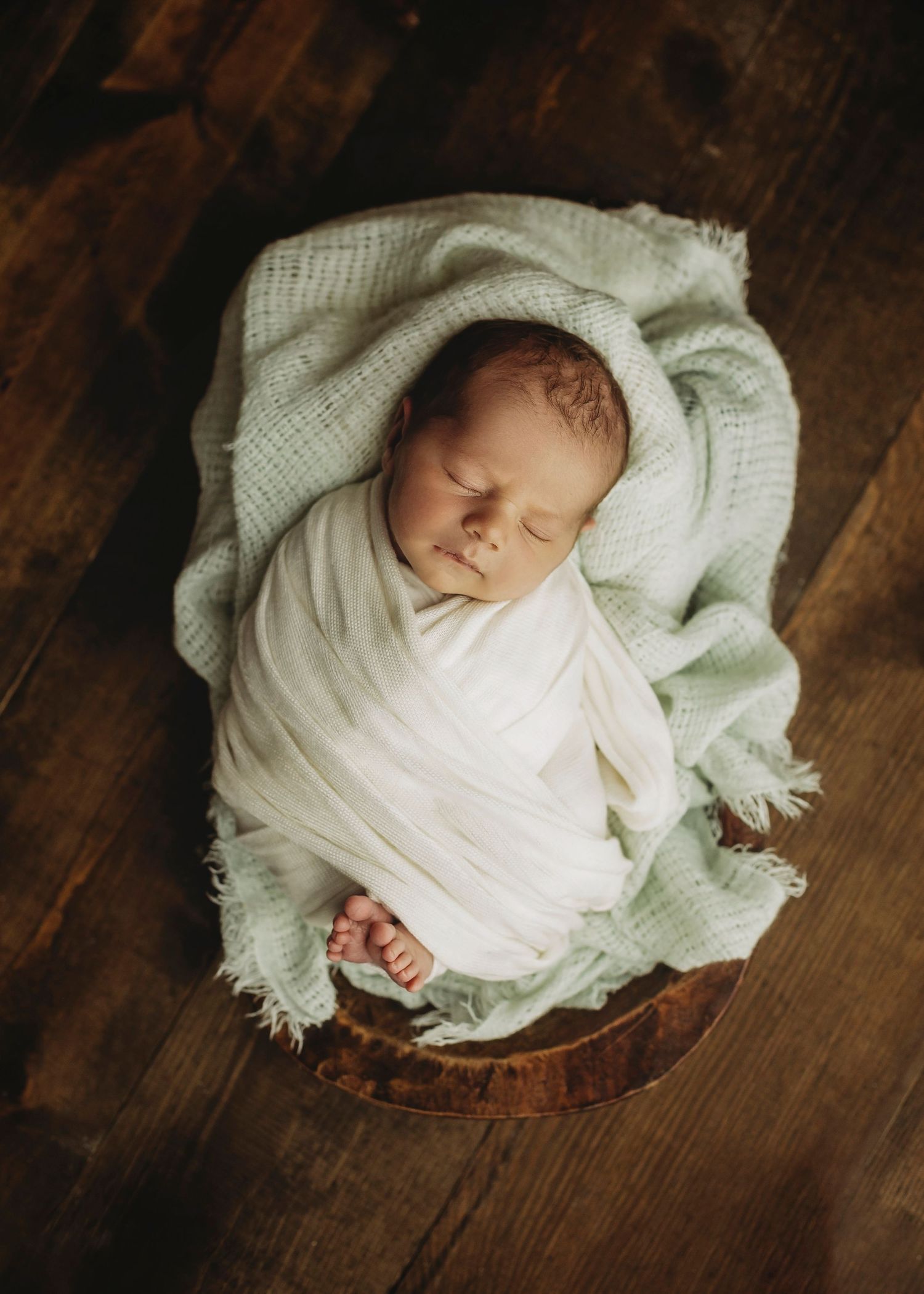 newborn portrait in mississippi