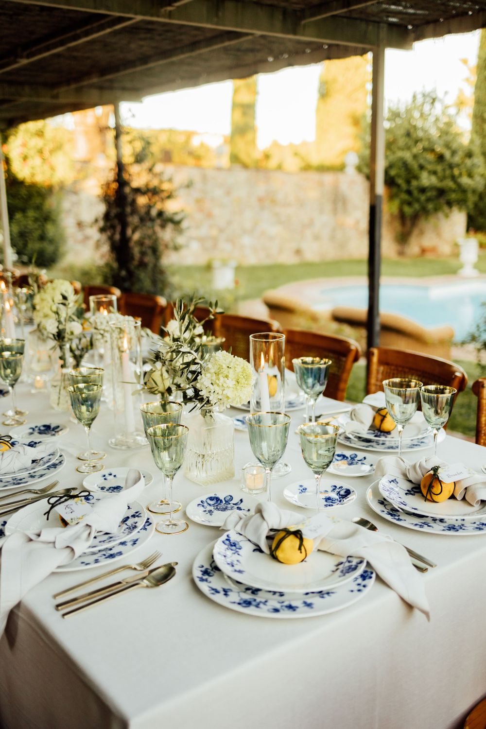Wedding Dinner in Lucca, Italy - Lucca Wedding Photographer - Beautiful Lucca Apartments and Villas Wedding