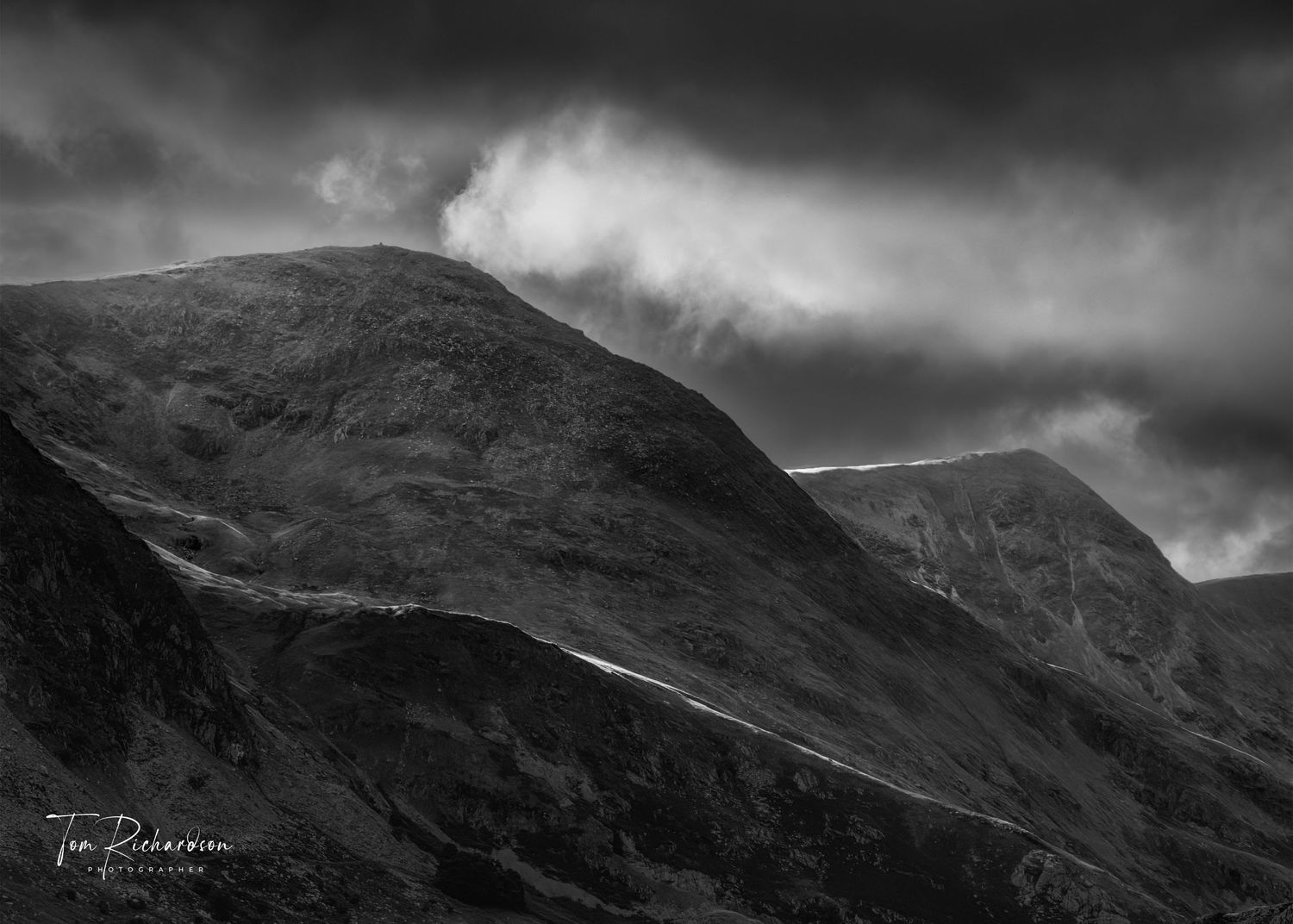 Rim light on Ill Bell Kentmere