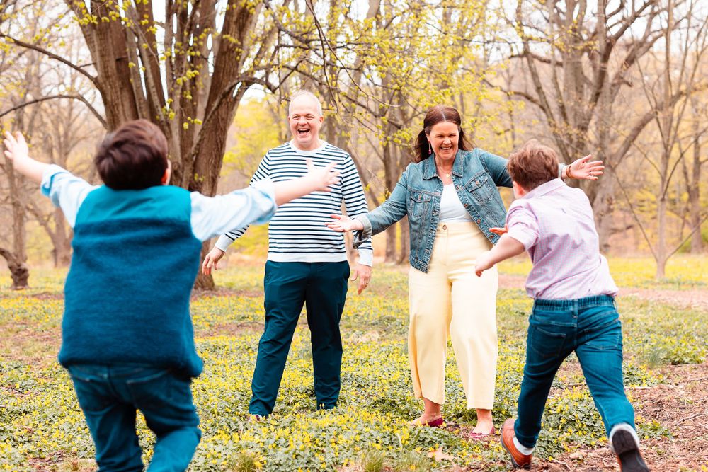 Candid Family Photos in Walpole MA