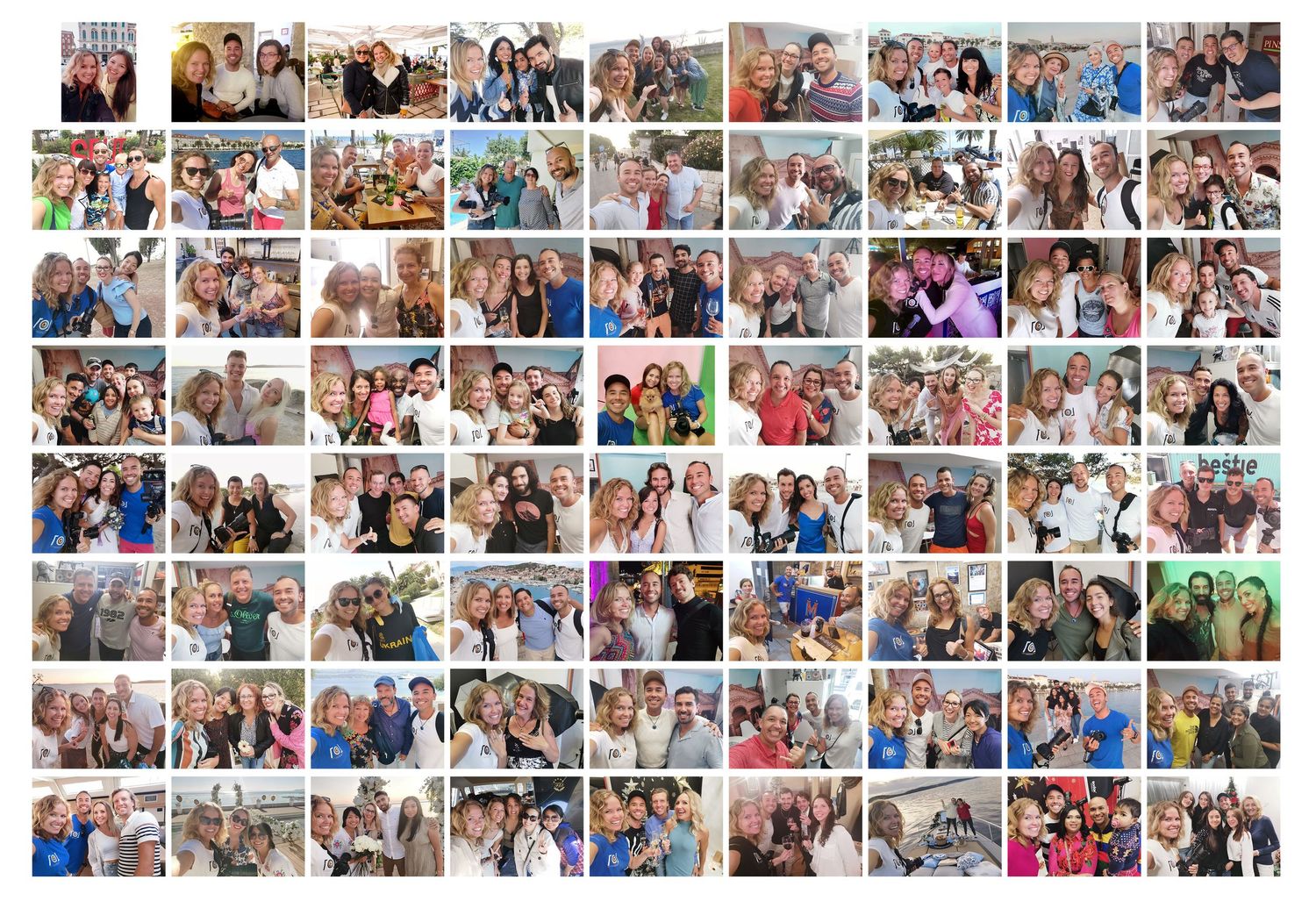 Split Photo Agency with guests and partners 2022