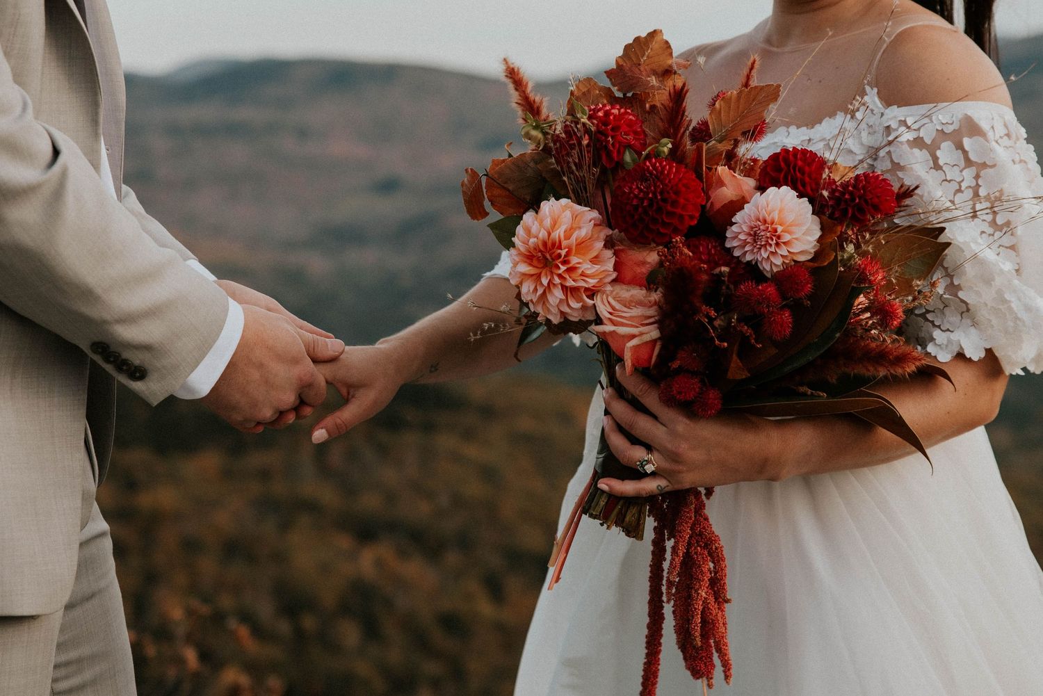New Hampshire White Mountains Elopement Wedding Photographer Franconia Notch Lincoln North Conway Cathedral Ledge