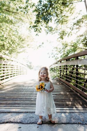 cute little girl photography wedding tiffin iowa sage and ivy studio oxford iowa corridor