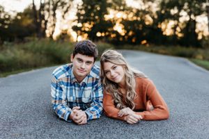 cute young couple photoshoot kent park oxford iowa sage and ivy studio corridor