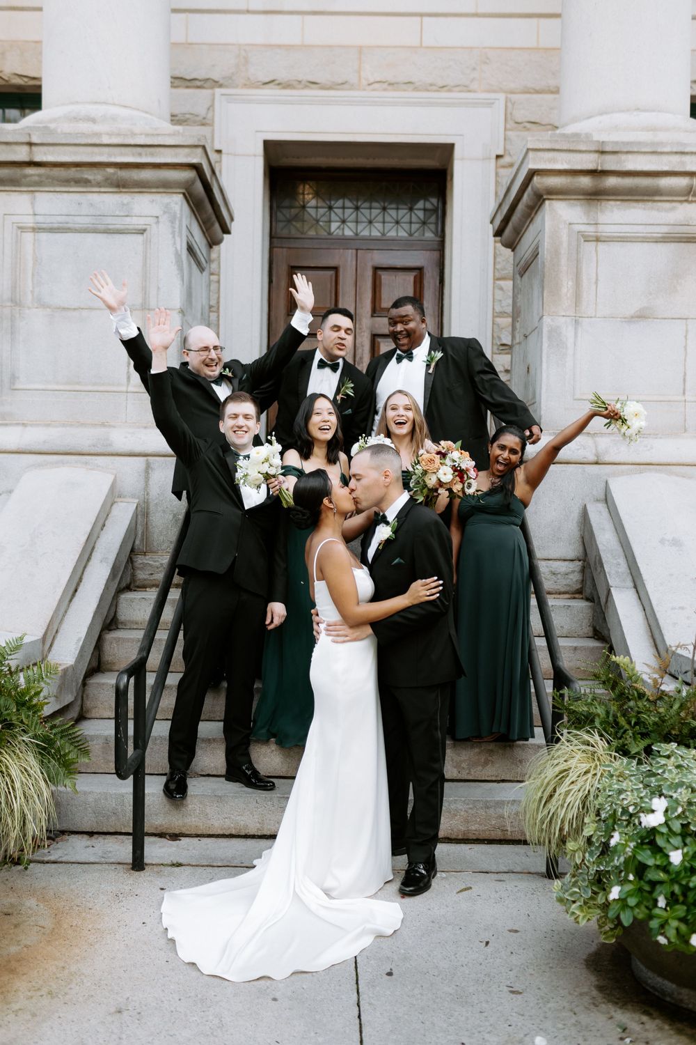 dekalb county courthouse intimate wedding true to color photographer Atlanta indoor event venue