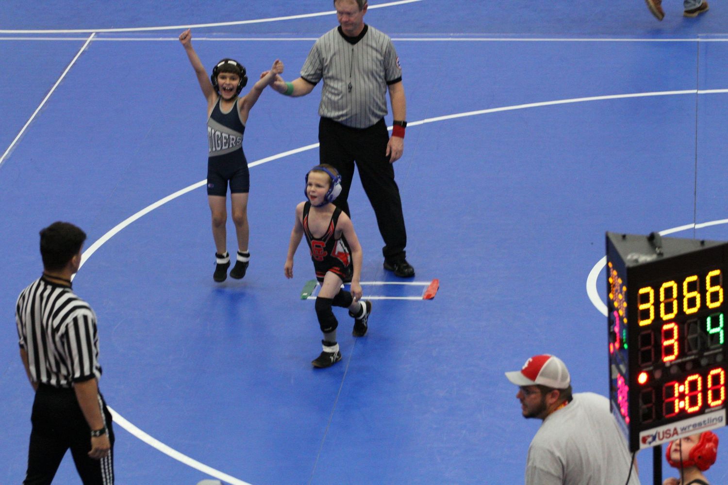 First victory excitement