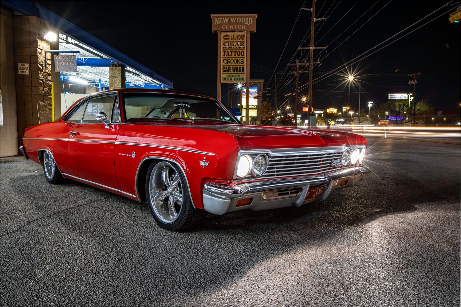 1966 chevy impala, owner automotive session