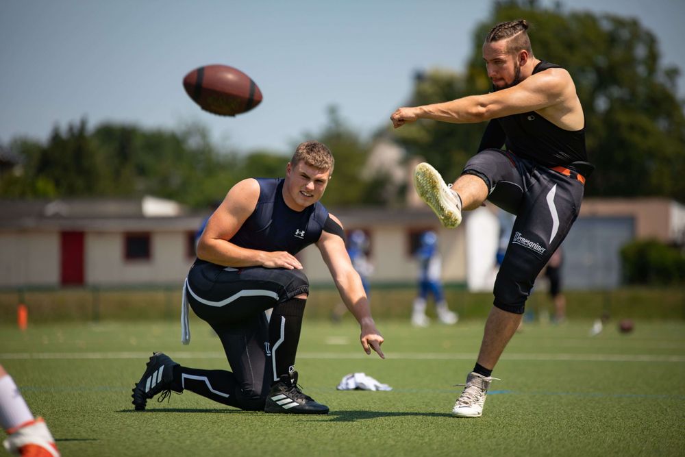 Vogtland Rebels beim Training
