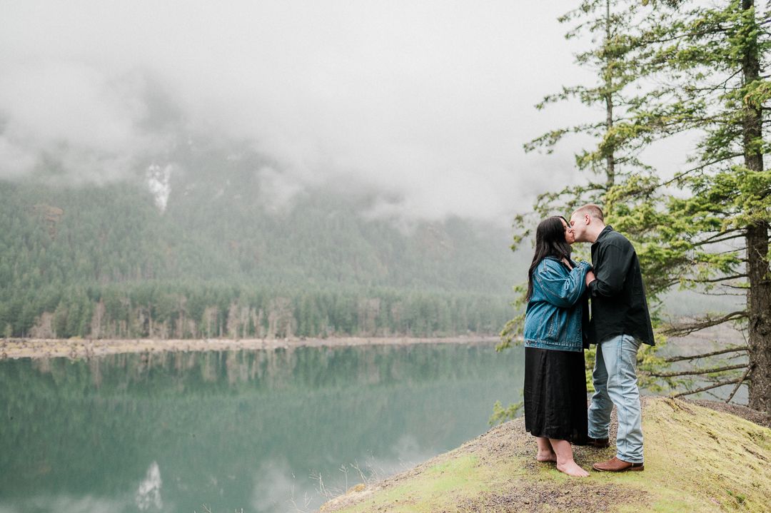 lake cushman engagement