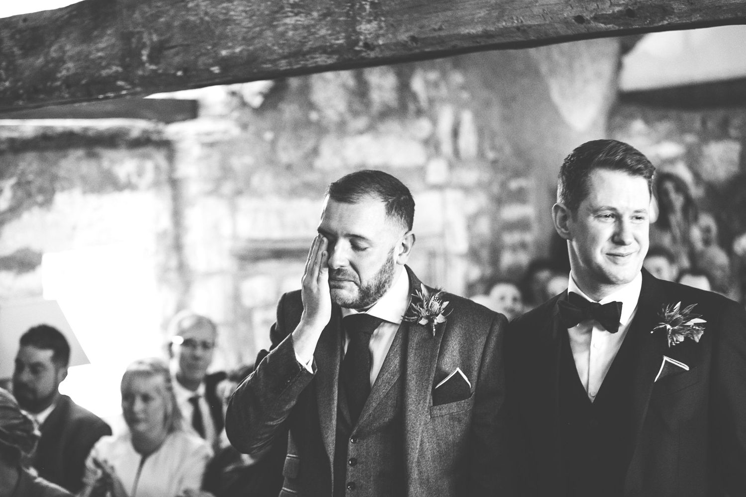 Same sex wedding at Askham Hall