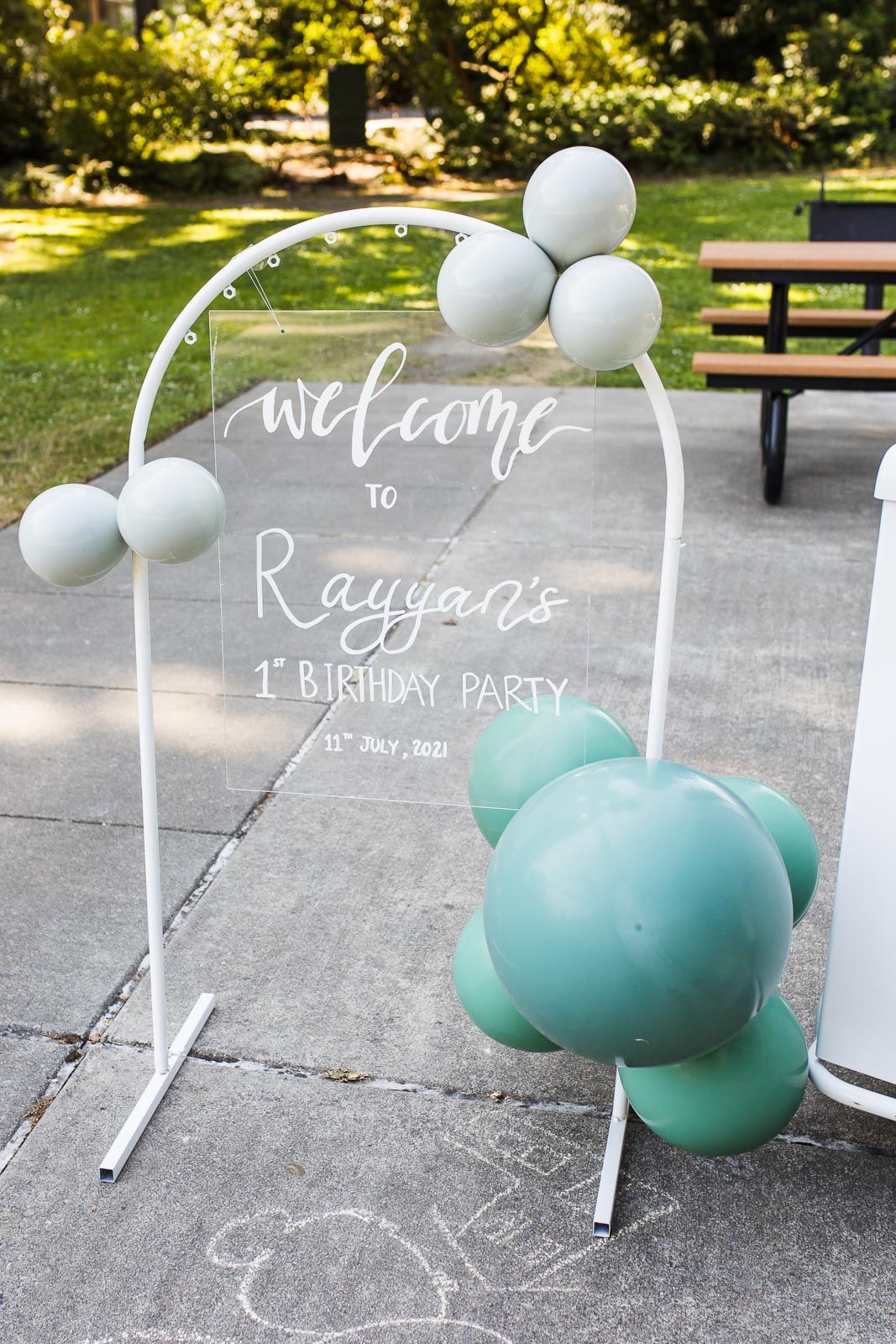 Birthday decor sign