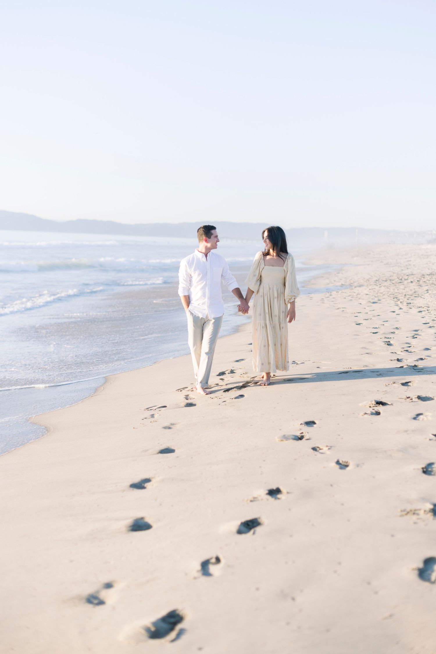 Couples photographer, engagement, proposal, session, LA, Los Angeles, beach, South Bay, Hermosa Beach, Manhattan Beach