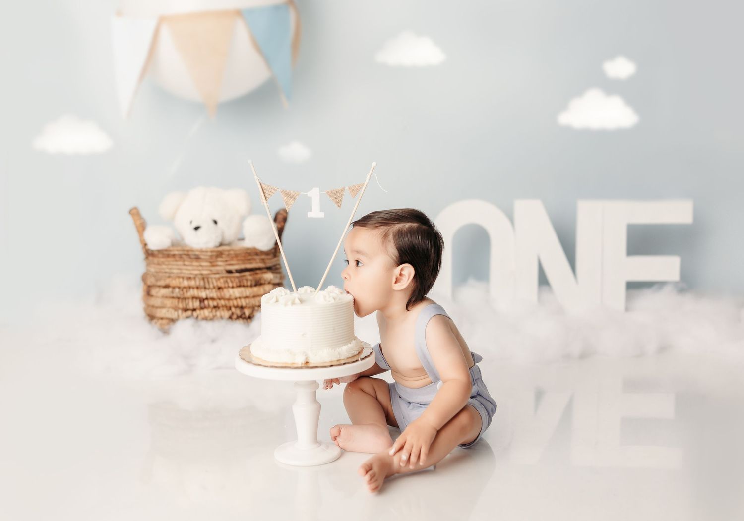 Tulsa Cake Smash baby boy