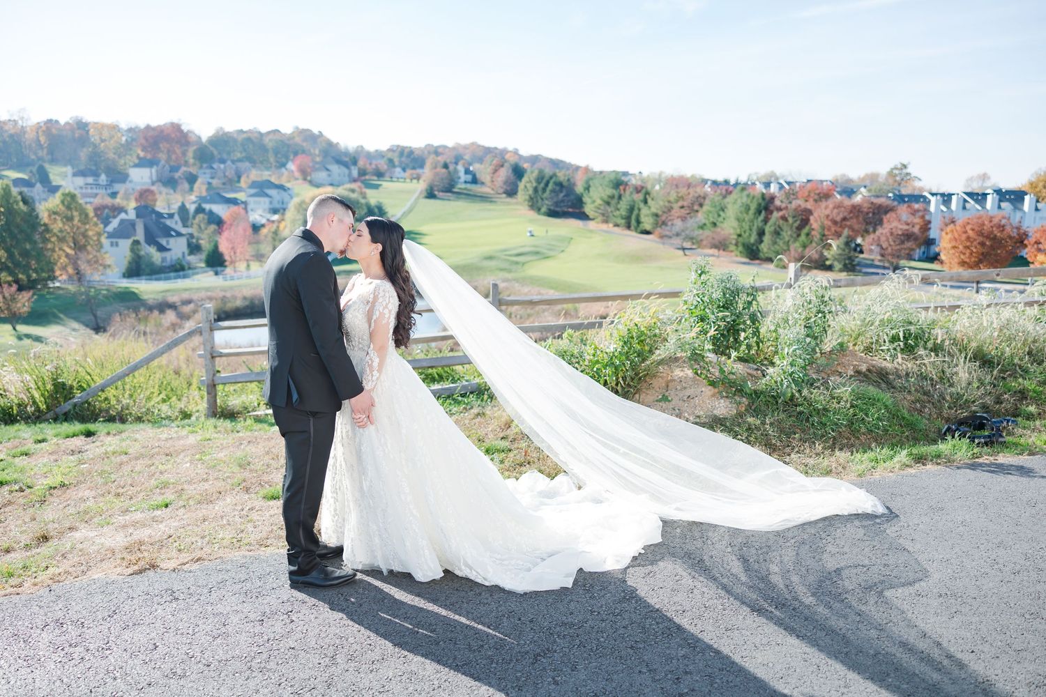 Lehigh Valley Wedding Photographer at The View at Morgan Hill Fall Wedding