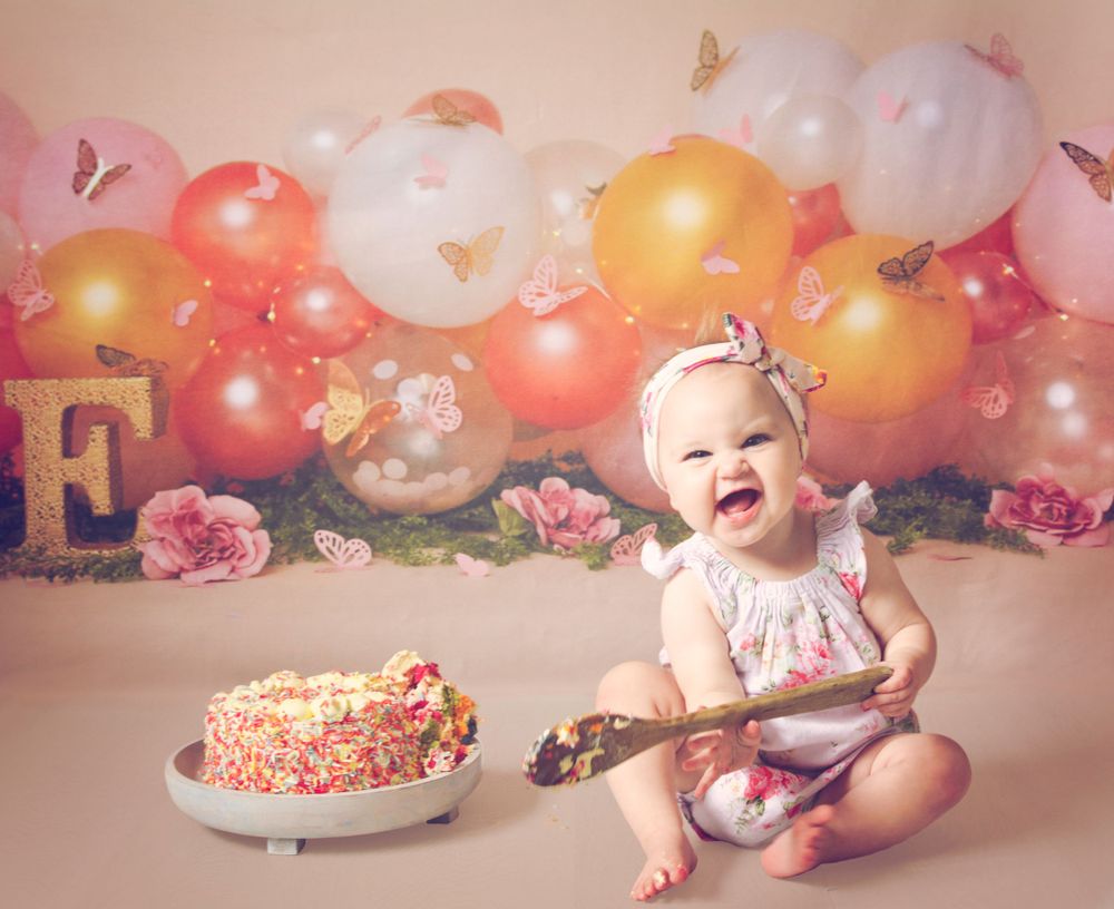 ace newborn photography
cake smash photo
first birthday photo