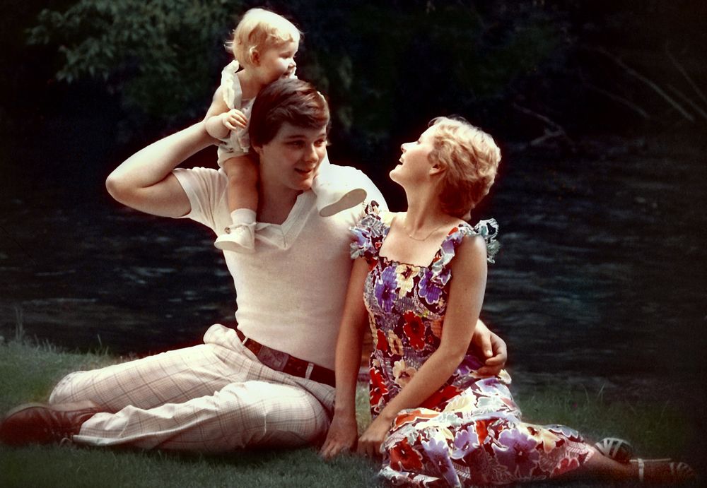 Image Restoration-After (image of young family)