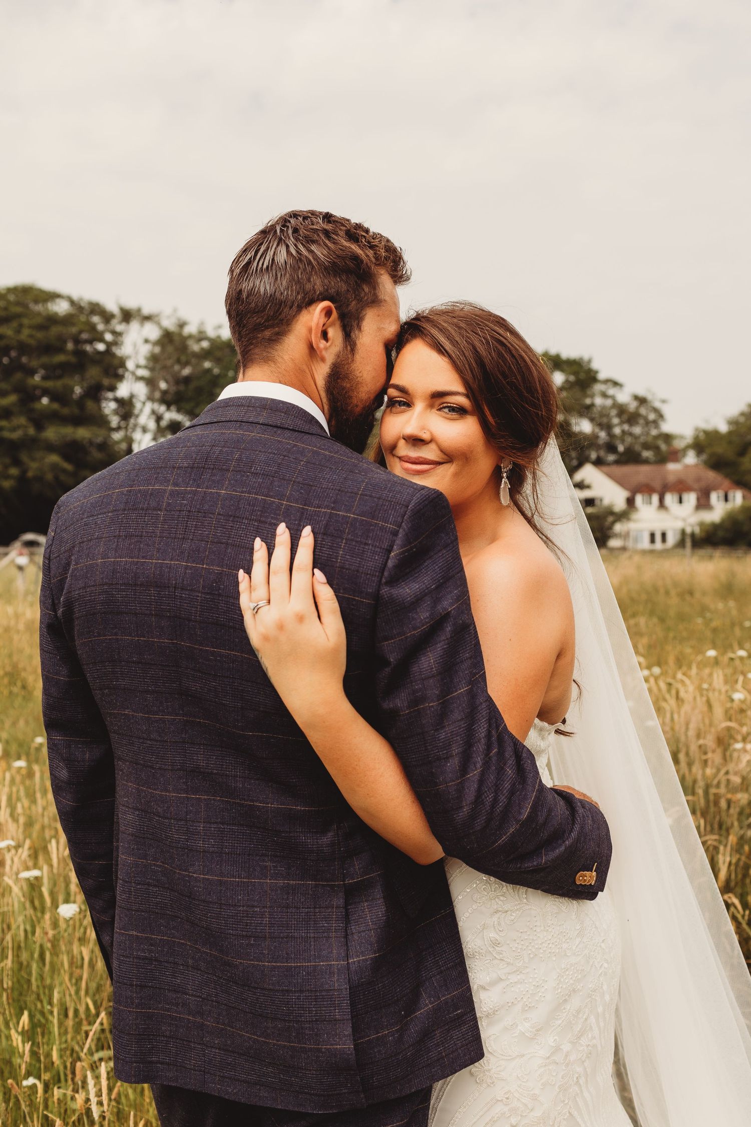 Natural wedding photography in Dorset