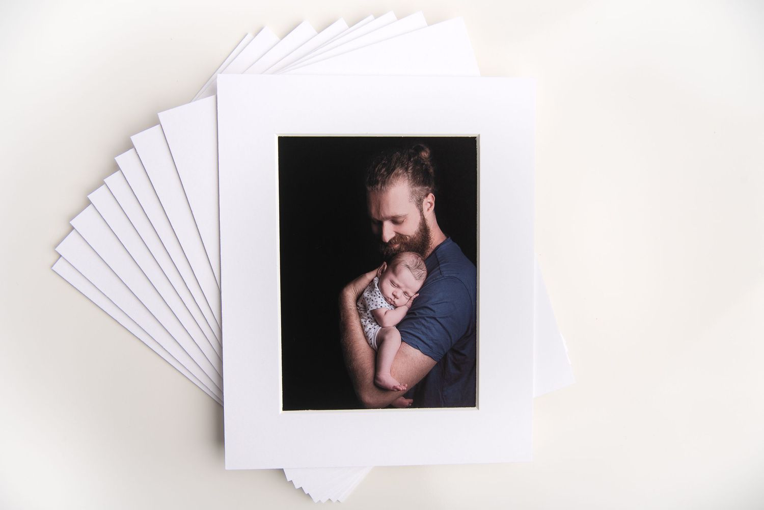 stampa fine art con passe-partout di famiglia