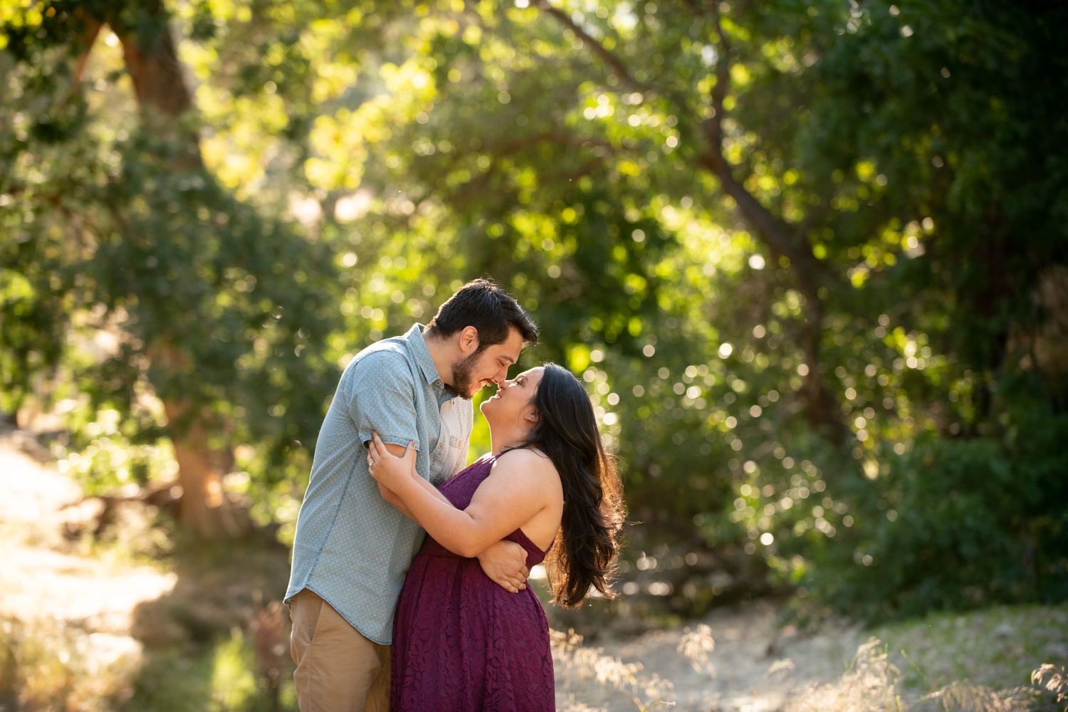 Round Valley engagement Session, Brentwood CA.
