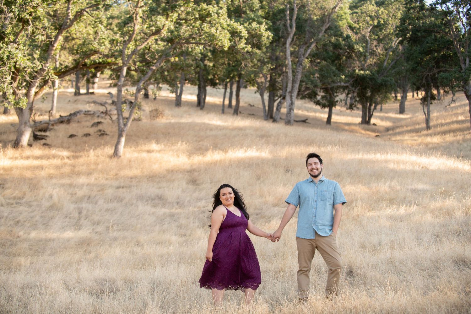 Round Valley Engagement Session, Brentwood CA.