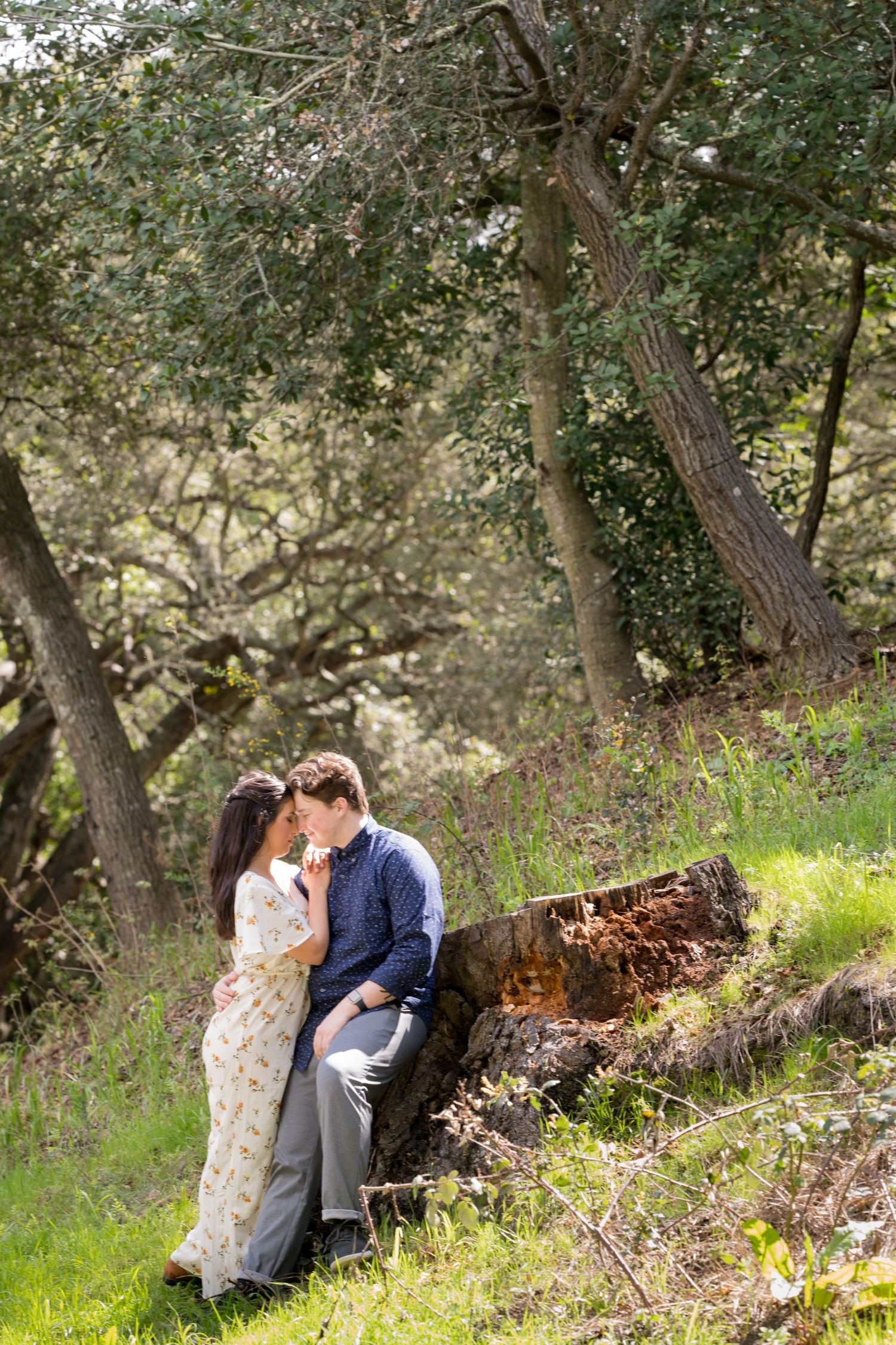 Tilden Park engagement session, Berkley CA