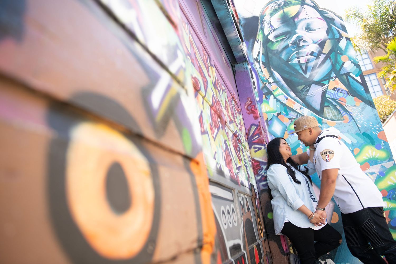 Graffiti wall, Clarion Alley, San Francisco CA