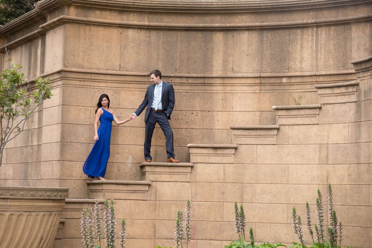 Engagement Session at Palace of Fine Arts, San Francisco CA
