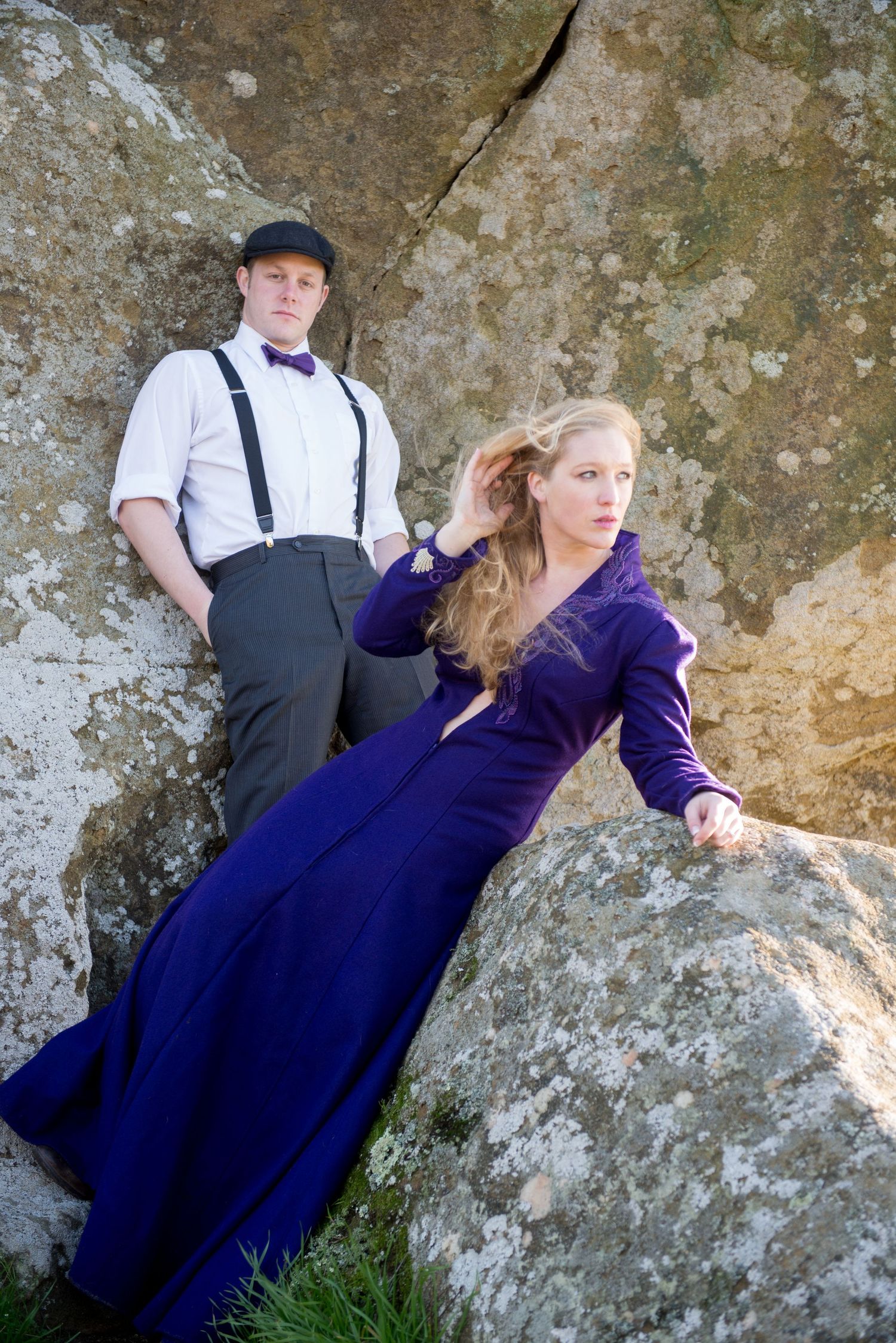 Engagement Session on the Elephant Rocks, Petaluma CA