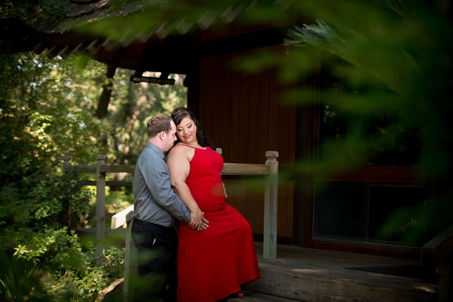 Japanese Tea Gardens Engagement Session, Lodi CA