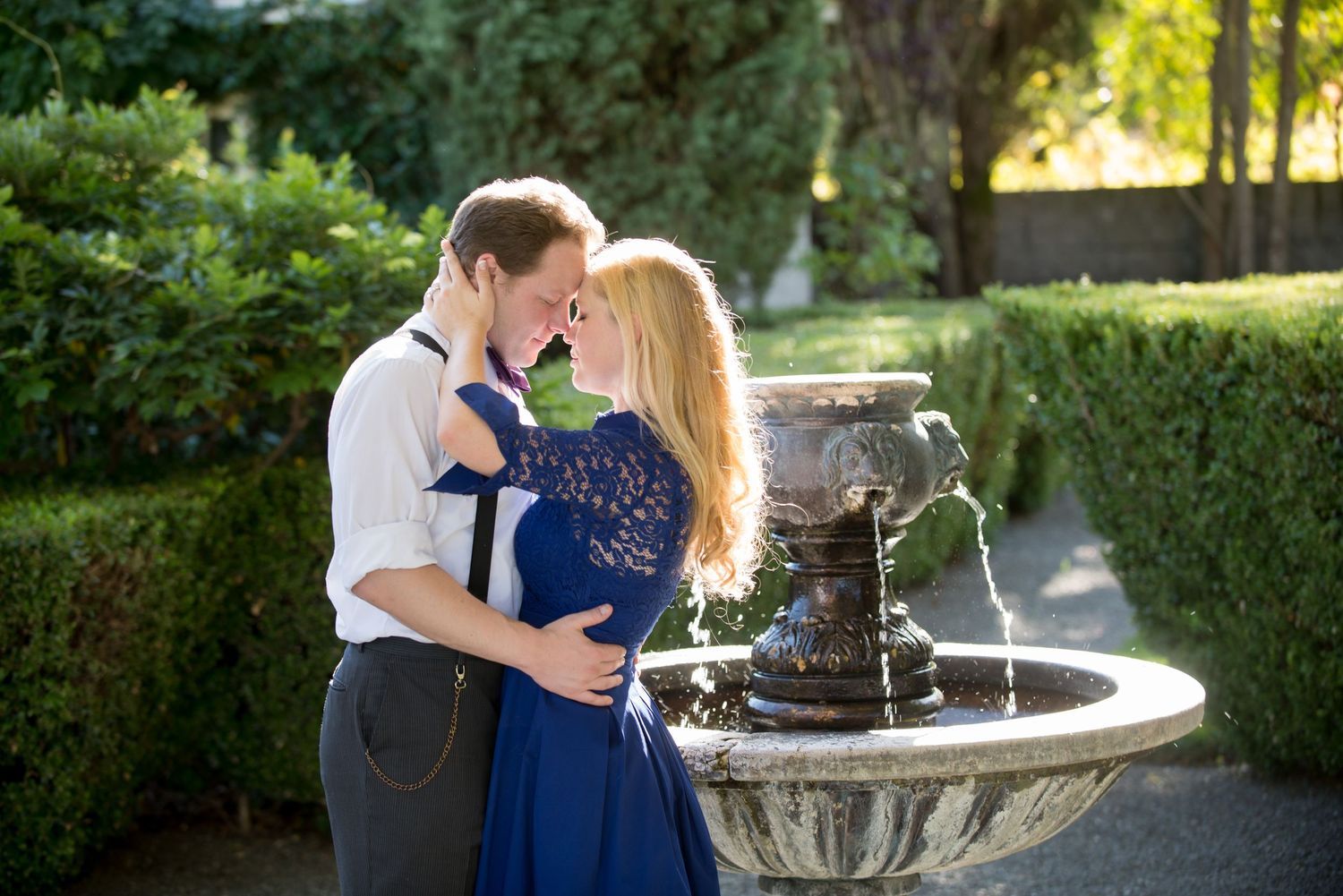 Chateau La Vie engagement session, Calistoga CA