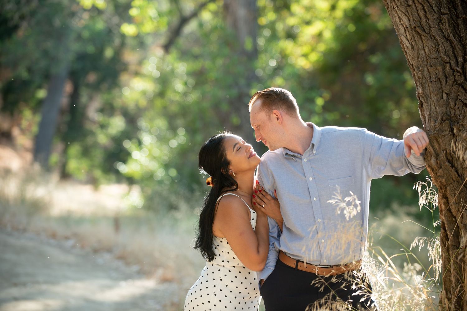 Round Valley Engagement Session, Brentwood CA