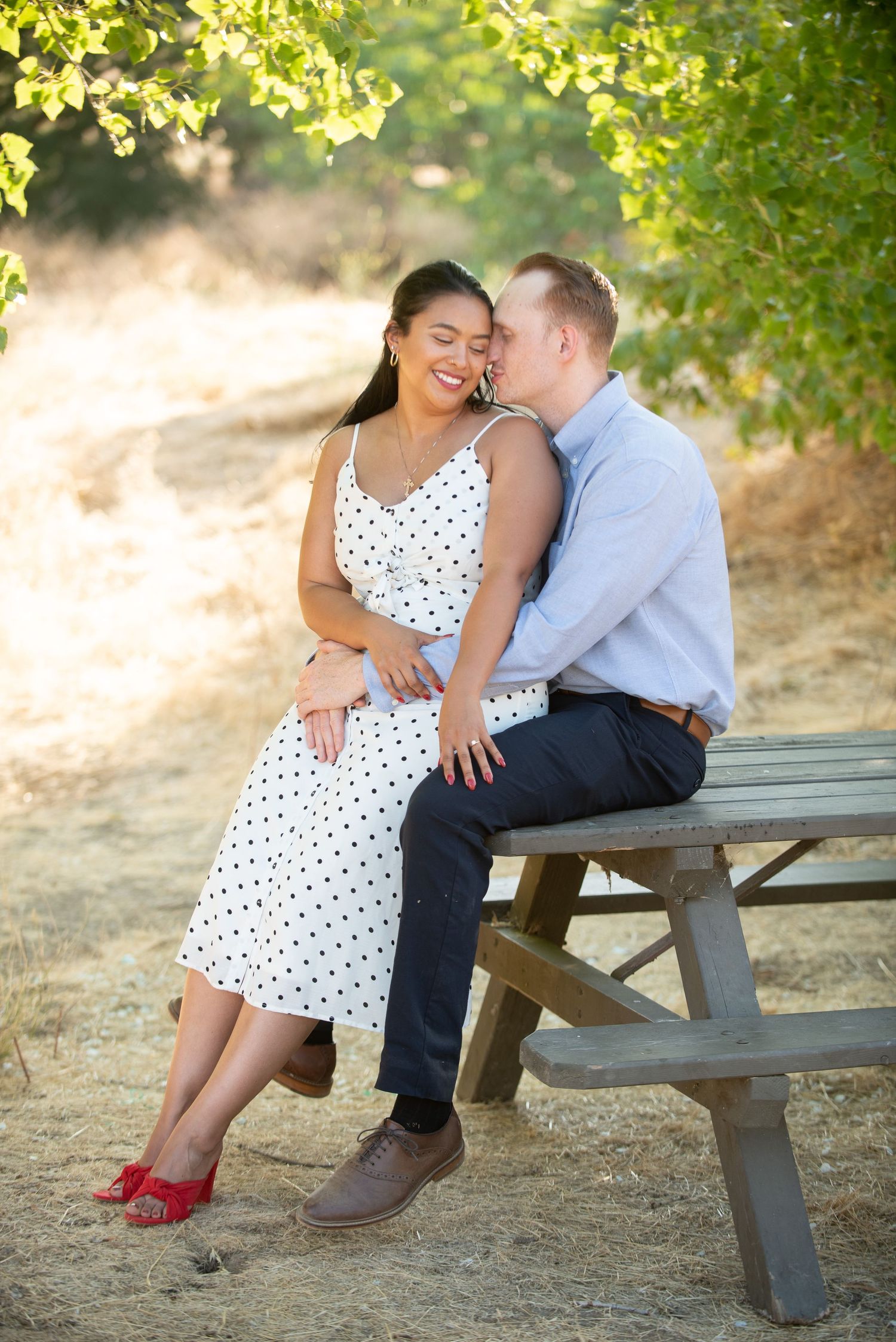Round Valley Engagement Session, Brentwood CA