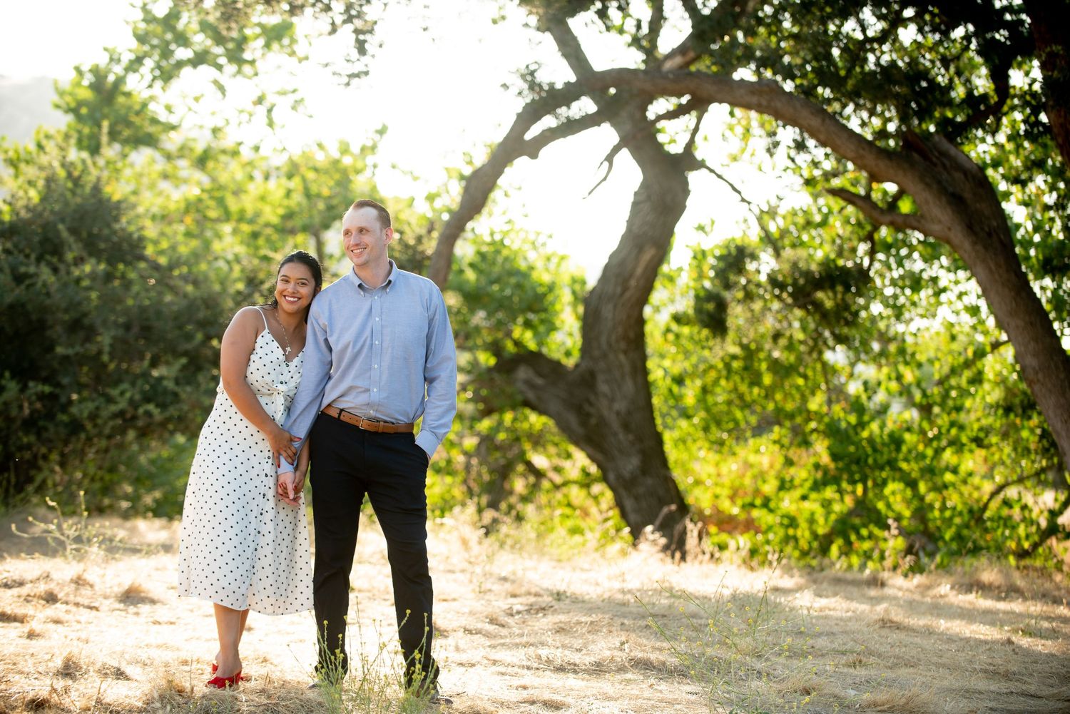 Round Valley Engagement Session, Brentwood CA