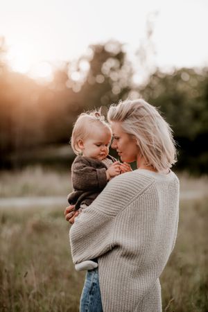 Mamma och dotter