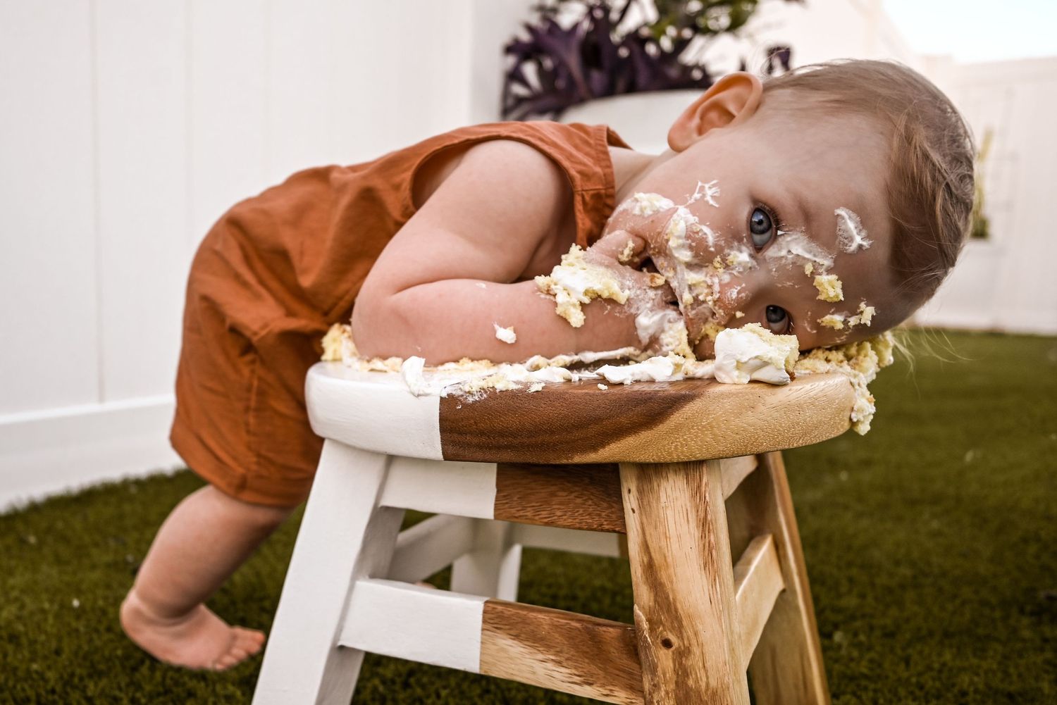 Cake Smash Photography in St. Petersburg and Tampa Bay