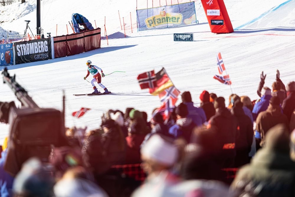 Sport- og arrangementsbilde, fotografert av Sollien Media i Kvitfjell.