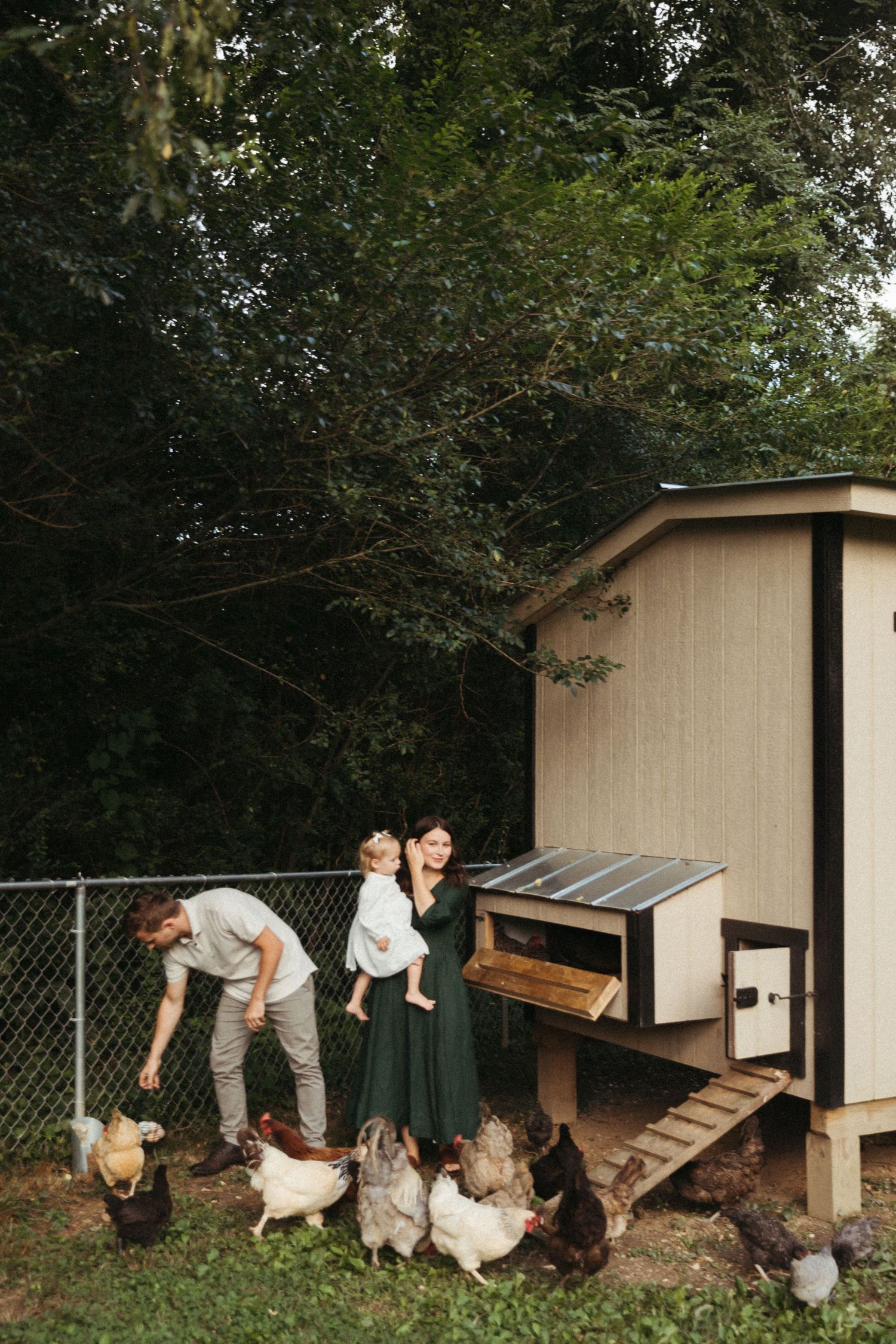 Asheville home documentary family photoshoot