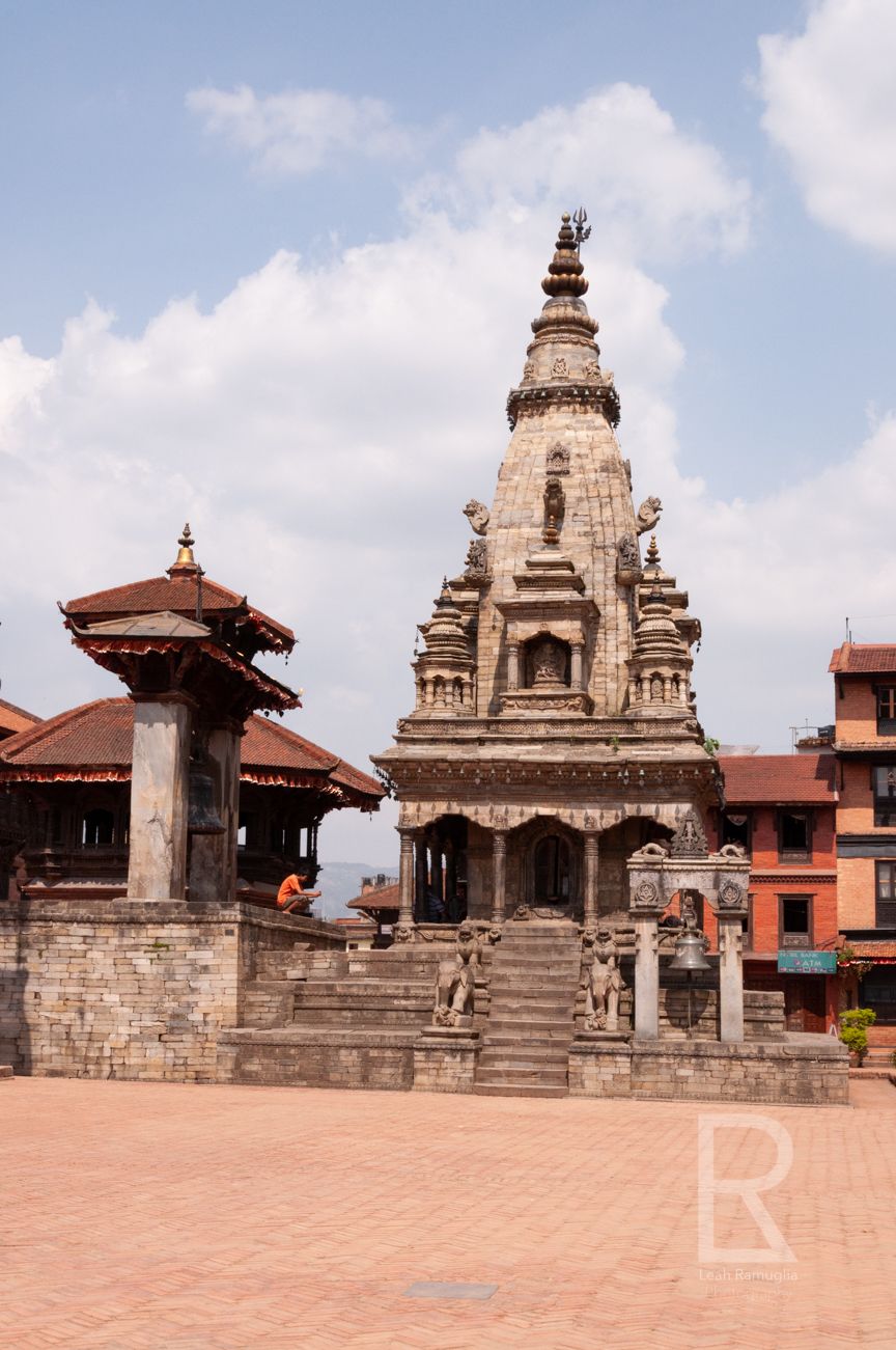 Pashupati Temple in Bhaktapur Durbar Square Leah Ramuglia Photography