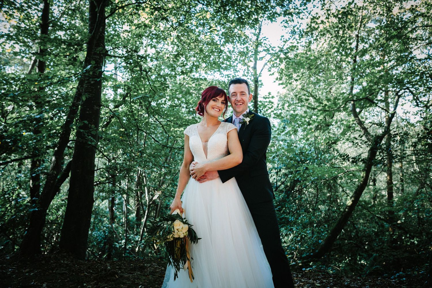 Bride and Groom at Kinsale Hotel and Spa in West Cork