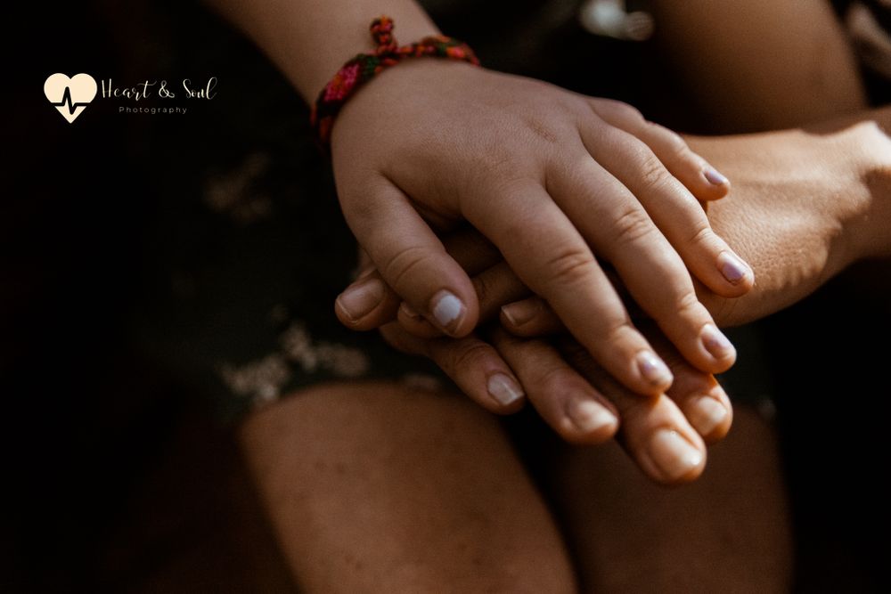 hands stacked on top of each other