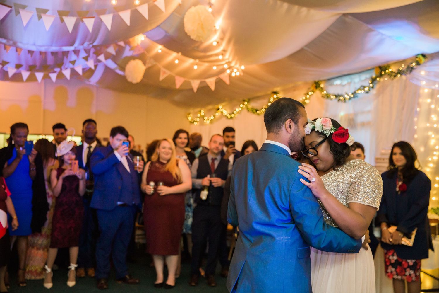 Hayley Elizabeth Photography - Wedding photographer lowerlode inn first dance Gloucestershire cotswolds