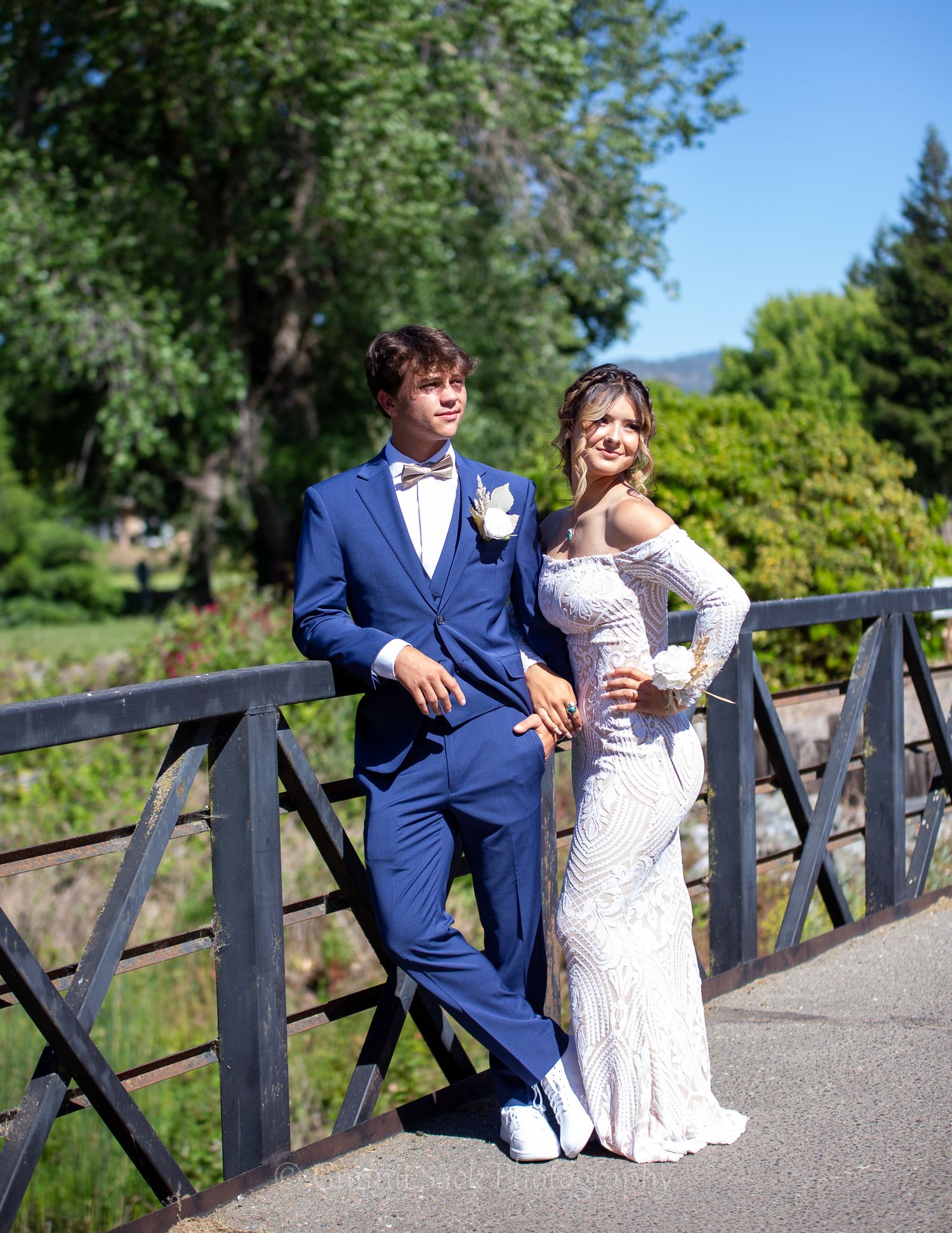 gunnii sack photography, valley springs golf course, calaveras high school prom, prom photo shoot,
