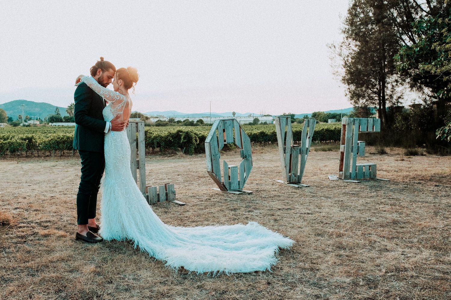 mariage au chateau anglades