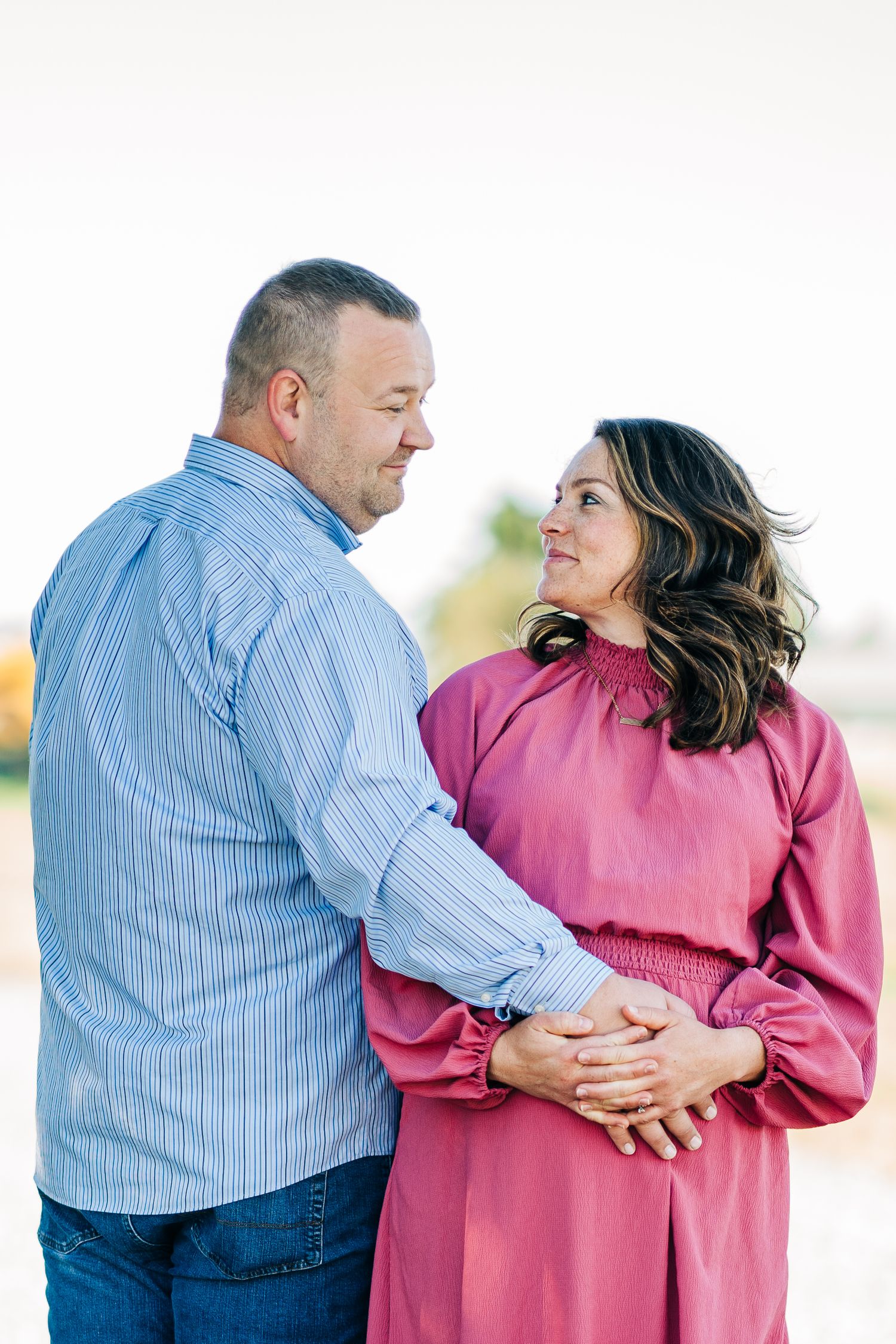maternity pictures Spokane wa in spring