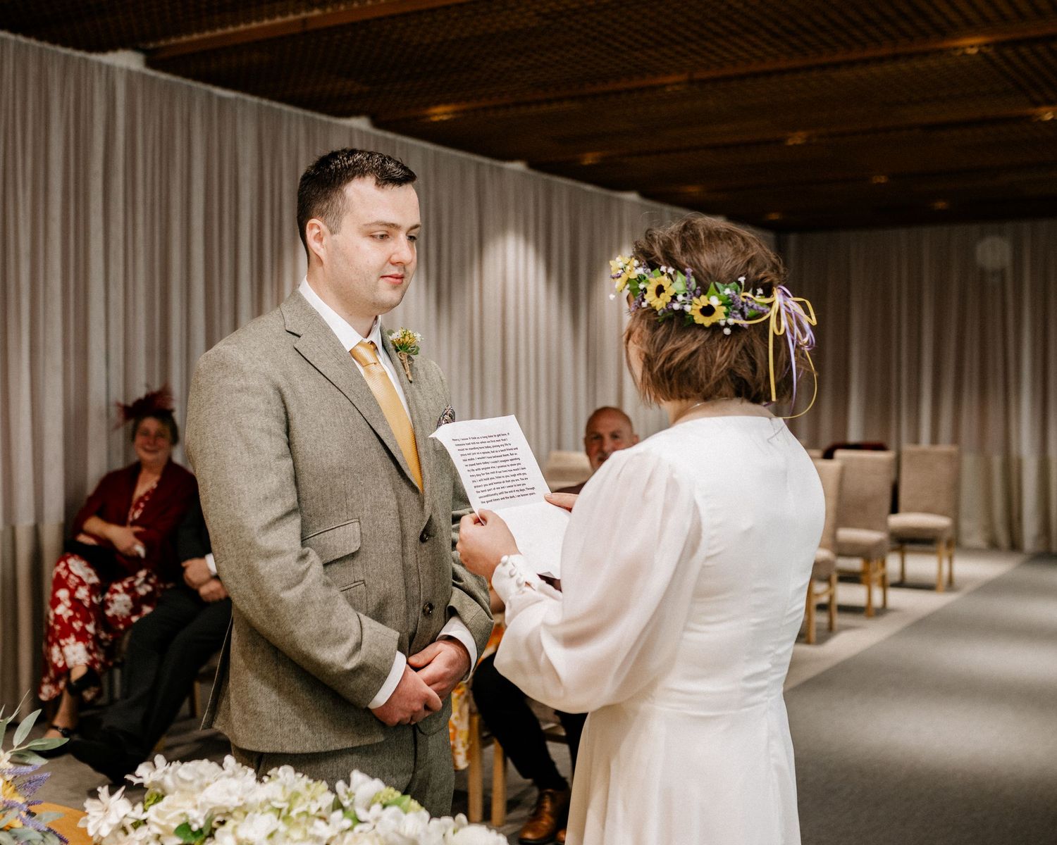 wedding bride groom registry office Newcastle durham photography in Newcastle upon Tyne by Ella DM Photographer